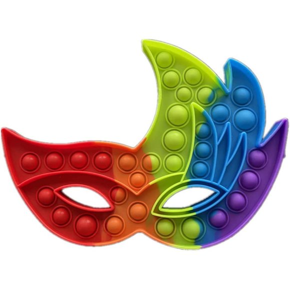 Fidget Push Pop | Assorted Pack Christmas Pop It Fidget Easter Toys - Picture 4 of 6